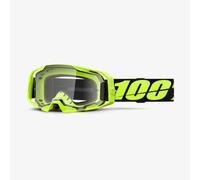 100% - Armatic Cat 0 - Masque VTT Neon Yellow - Clear Cat 0