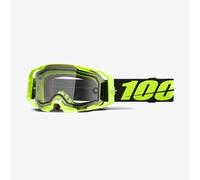 100% - Armatic Enduro Moto Dual Pane Cat 0 - Masque VTT Neon Yellow - Clear Cat 0