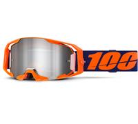 100% ARmatic Lunettes de motocross, bleu/orange