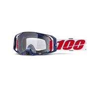100percent Armatic Off-road Goggles Bleu Clear