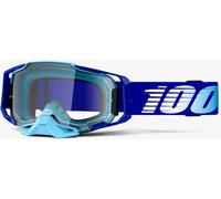 100% Armega Essential Lunettes de motocross, bleu pour homme