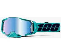100% Armega Esterel Lunettes de motocross, turquoise/bleu