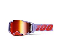 100% Armega Fausto Lunettes de natation Verres miroir Rouge