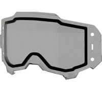 100% Armega Forecast Dual Pane Vented Lentille de remplacement, Smoke