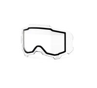 100 % ARMEGA Goggle FORECAST Lentille de rechange double vitrage compatible avec les lunettes ARMEGA uniquement