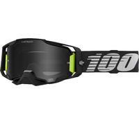 100% Lunettes de natation Armega Tetsumi verres miroir Noir