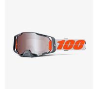 Masque Cross 100% Armega Hiper Mirror Lens Argent Argent