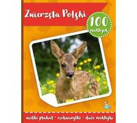 100 autocollants avec poster. Animaux de Pologne