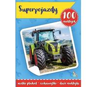 100 autocollants avec poster. Super véhicules