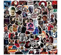 100 Autocollants De Rôle Thriller Killer,Autocollants En Vinyle Imperméables Sur Le Thème D'halloween Pour Ordinateur Portable,Valise,Décoration D'halloween,Enfants