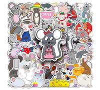 100 Autocollants De Souris, Autocollants Pour Enfants, Autocollants Pour Filles, Autocollants Pour Animaux, Ensemble D’Autocollants Pour Enfants