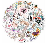 100 Autocollants De Voyage For Girls Durable Vinyl And Waterproof Stickers Aesthetic Stickers Set For Laptop, Phone Case And Suitcase