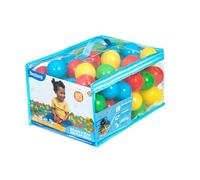 Bestway Balles Splash & Play™ 100 pièces diamètre 5,85 cm 4 couleurs assorties