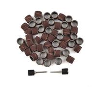 100 Bandes de Ponçage 240 Grains pour Outils Rotatifs | Lissage pour précis, finition douce, pour idéal pour bois tendre et dur, ébavurage des courbes, usage polyvalent