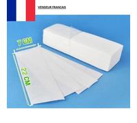 100 Bandes D'épilation Non Tissées Pour Cire Jetable Pour Épiler Le Corps 22 X 7 Cm