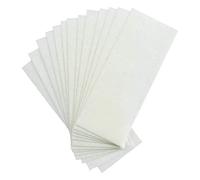 100 Bandes pour Epilation Lisses Non Tissées de Qualité Supérieure professionnels visage et du corps de cire à épiler bandes de papier non-tissé dépilatoire Epilator 100PCS
