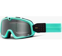 100% Barstow Cardif Lunettes de motocross, turquoise, Taille unique