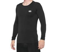 100% Basecamp T-Shirt À Manches Longues Couche De Base L Noir 35500-001-12