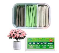 100 Bâtonnets Engrais Plantes Fleuries Vertes Intérieur,Engrais Fleurs Exterieures,pour une Croissance Saine et Vigoureuse, Sans Surfertilisation