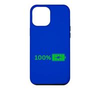 100% Batterie - 100% Batterie I Funny High Energy Percent Coque pour iPhone 12 Pro Max
