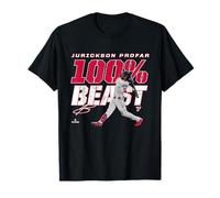 100% Beast Jurickson Profar Atlanta Baseball MLBPA T-Shirt
