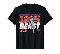 100% Beast Justin Steele Chicago Baseball MLBPA T-Shirt