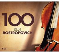 100 BEST ROSTROPOVICH -ROSTROPOWITSCH,MSTISLAV:BACH/BRAHMS/DVORAK/+ 6 CD NEUF