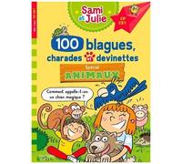 Aurore Meyer – Sami et Julie : 100 blagues, charades et devinettes Spécial Animaux CP-CE1 – Broché