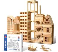 100 Boards-Wooden Building Games for Children-Coordination and Learning Developer for Ages 3 Years and Above
