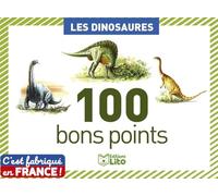 LITO DIFFUSION Boîte de 100 bons points les dinosaures