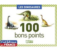 100 bons points les dinosaures - O. Nadel - Lito - broché - Document jeunesse