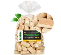 100 bouchons en liège naturel - neufs/prédécoupés - pour création d'un tableau d'affichage | issus de bouteilles de vin - parfaits pour le bricolage/la décoration