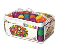 Intex Pools Balles 49602 – Pack 100 balles colorées Ø 6,5 cm – Multicolore