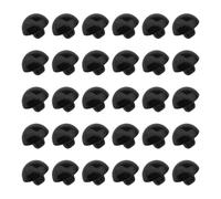 100 boutons à coudre en ABS en forme de dôme champignon | Boutons décoratifs demi-dôme en plastique pour vêtements, pulls, coupe-vent, vêtements, loisirs créatifs