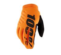 100% Brisker Cold Weather Glove Fluo Orange XL