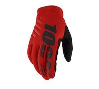 100% Brisker Cold Weather Glove Red M