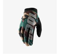 100% Brisker Froid Temps Adulte Gants ( Noir, Jaune Néon, Orange, Camo, Blanc)