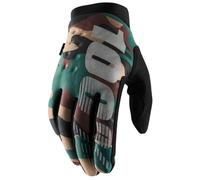 100% Brisker Gants, Camouflage, Taille L