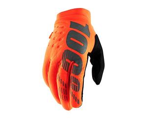 100% BRISKER Gants de motocross et VTT pour temps froid - Équipement de protection d'hiver chaud pour VTT et MX Powersport Racing