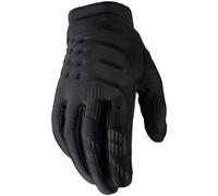 100percent Brisker Woman Off-road Gloves Noir L / Short Femme