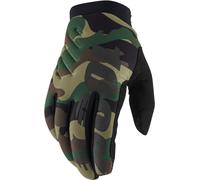 100% Brisker MX Gants, Camouflage, Taille M