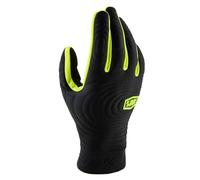 100percent Brisker Xtreme Gloves Noir XL Homme Black / Fluo Yellow