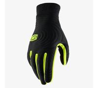 100% - Brisker Xtreme - Gants VTT Black / Fluo Yellow - XL