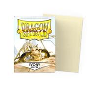 100 Buste Mat Gaufrée Ivory Dragon Shield