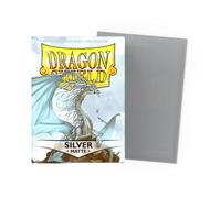 100 Buste Mat Noir - Silver