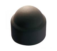 100 Caches Ecrous Hexagonaux Gris Anthracite - Ral 7016 M10 mm - Polyethylene - D-Work