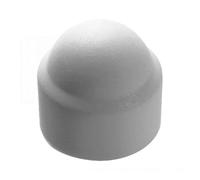 100 Caches Ecrous Hexagonaux Gris - Ral 7001 M10 mm - Polyethylene - D-Work