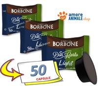 Caffè Borbone Don Carlo Capsule Compostable, Mélange Rouge - 50 Capsules - Compatibles avec les machines à café à usage domestique Lavazza®* A Modo Mio®*