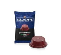 100 Capsules Cafè - PassioneMio Nero - Comp. Lavazza A Modo Mio - Lollo Cafè