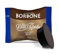 50 Capsules De Café Borbone Mélange Bleu Don Carlo Compatible Lavazza A Modo Mio